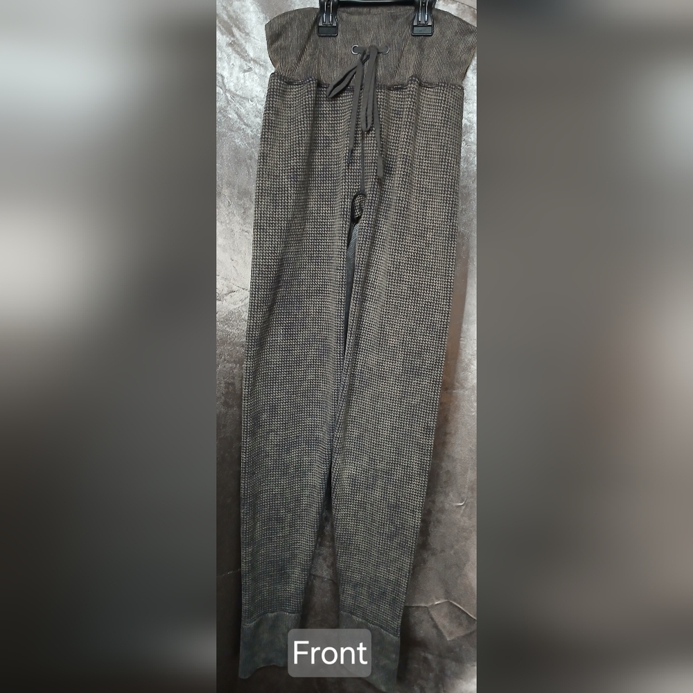 PINK By Victoria's Secret Gray-ish Thermal Style  Leggings Size Small
